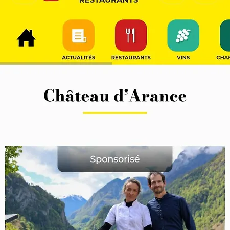 Chateau D'arance Restaurant Espace Bien-etre 3* Cette-Eygun